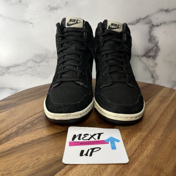 Nike Dunk Black wedge sneakers - Picture 2 of 9